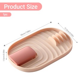 Zerquell Pot Lid Holder, Cooking Spoon Holder, Multifunctional Kitchen Utensil Rack, Cooking Spoon Rest for Lid, Utensils, Spatula, Tablet, Organised Kitchen Worktop, Space Saving