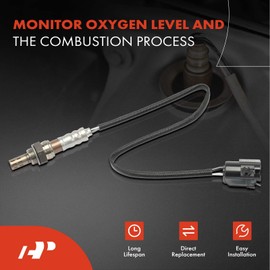 A-Premium - Sensor de oxígeno O2 compatible con Dodge Ram 1500 2500, Stratus, Dakota, Sebring, Cirrus & Jeep Cherokee, Wrangler & Plymouth Breeze, Voyager, Reemplazo# 56041212AB, 56041107