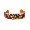 FRONT LINE JEWELRY Maple Leaves Bracelets-Colorful Autumn Bracelets Cuff Showcase