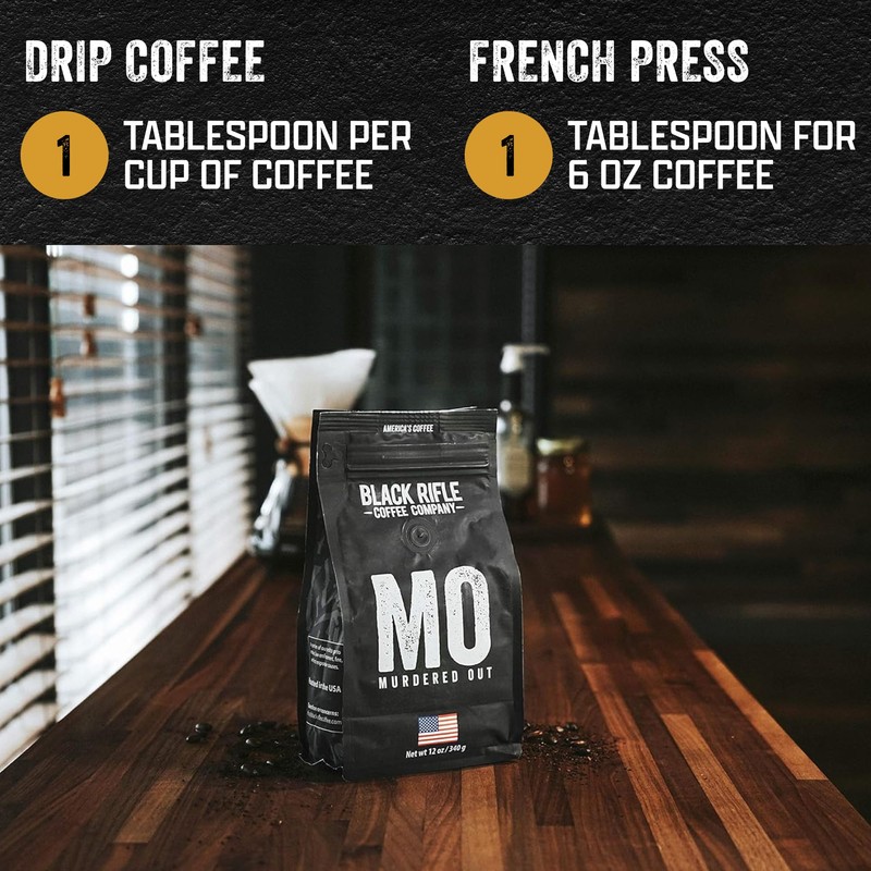 Black Rifle Coffee Company Ground Coffee Dark Roast - Roasted