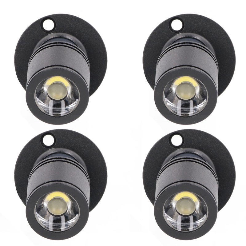 4pcs LED Display Spot Lights 5V Dimmable USB Mini Spotlight