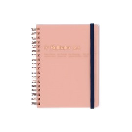 【DELFONICS】Rollbahn Free Diary Clear L (Clear Pink)