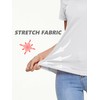 TACVASEN Women's Plain T-Shirts Short Sleeve UPF 50+ Basic Crew