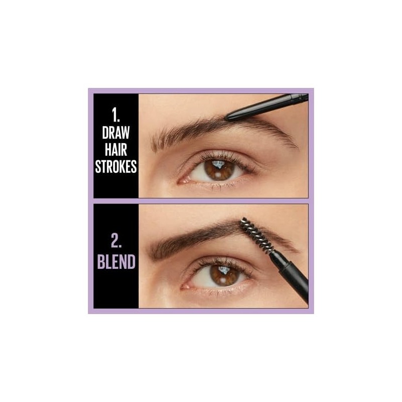 Maybelline Express Brow Ultra Slim Eyebrow Makeup, Brow Pencil with