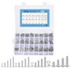 DTGN 1280Pcs Machine Screws Assortment Kit, M2 M2.5 M3 M4