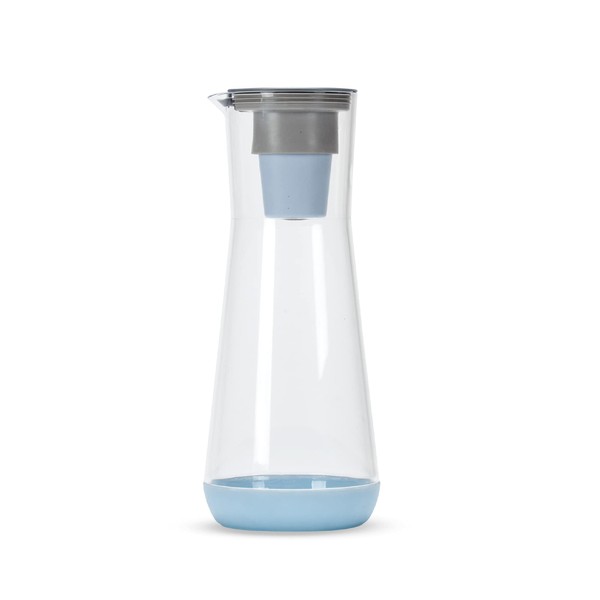 Hydros 5 Cup Water Filter Carafe Fast Flo Tech | 40 Second Quick Fill Filter, 40 oz Carafe, BPA Free