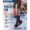 Doctor's Select 3 Pairs Plus Size Compression Socks Wide Calf