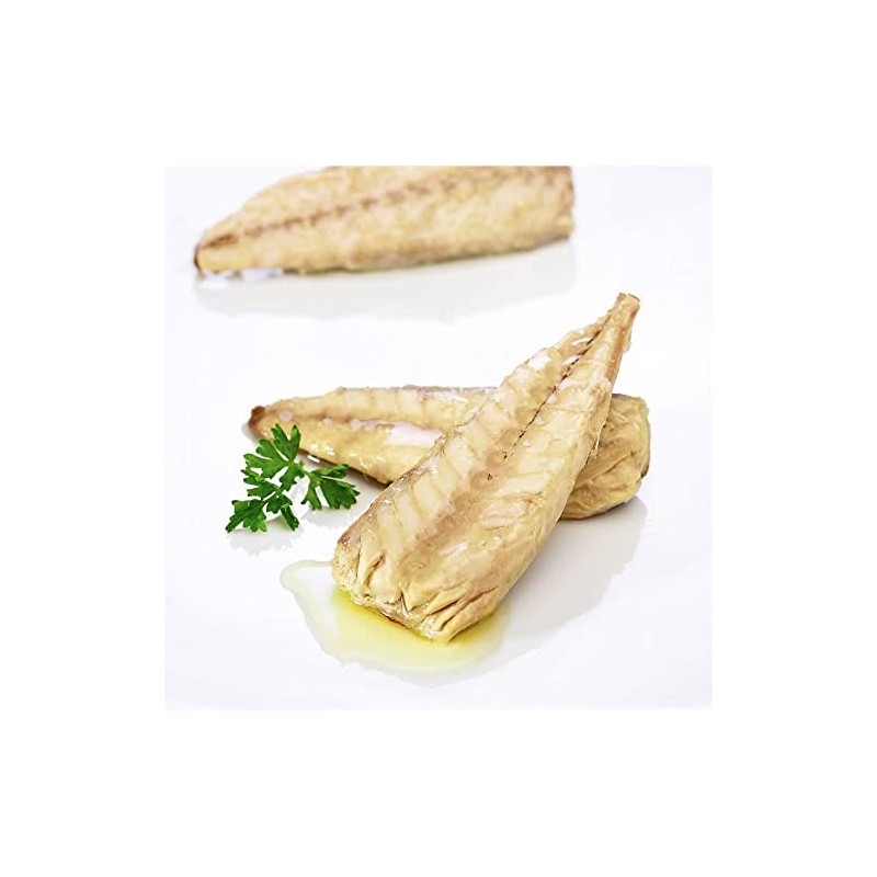La Narval. Mackerel Fillets in Olive Oil. 110g (3.88oz).