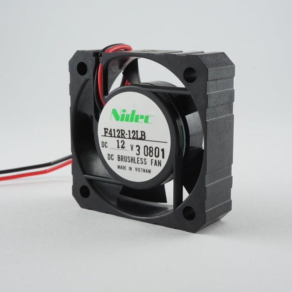 F412R-12LB 12V 41mm Square Fan Motor Nidec Precision