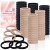 150 Pcs Seamless Elastic Hair Ties No Damage for Thick