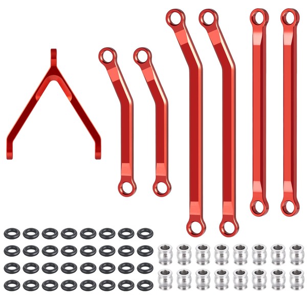 QUE-T Aluminum Chassis Links High Clearance Suspension Link Set for