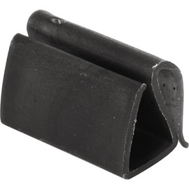 Prime-Line Products L 5796 Retainer Clips, 7/16-Inch, Black Vinyl