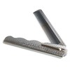 Chilsung Portable Foldable Men's Hair Comb (007-3 Silver) Hair 3ea
