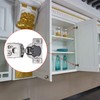 Luokim 4 Pack Soft Closing Cabinet Hinges 1-1/4 inch Overlay