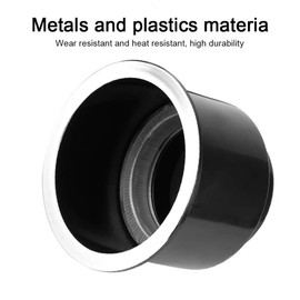 KIMISS 3.7inch DC12V 3W Plastic RGB LED Light Drink Cup Holder with Remote Control​ for Boat Yacht RV Truck Modification