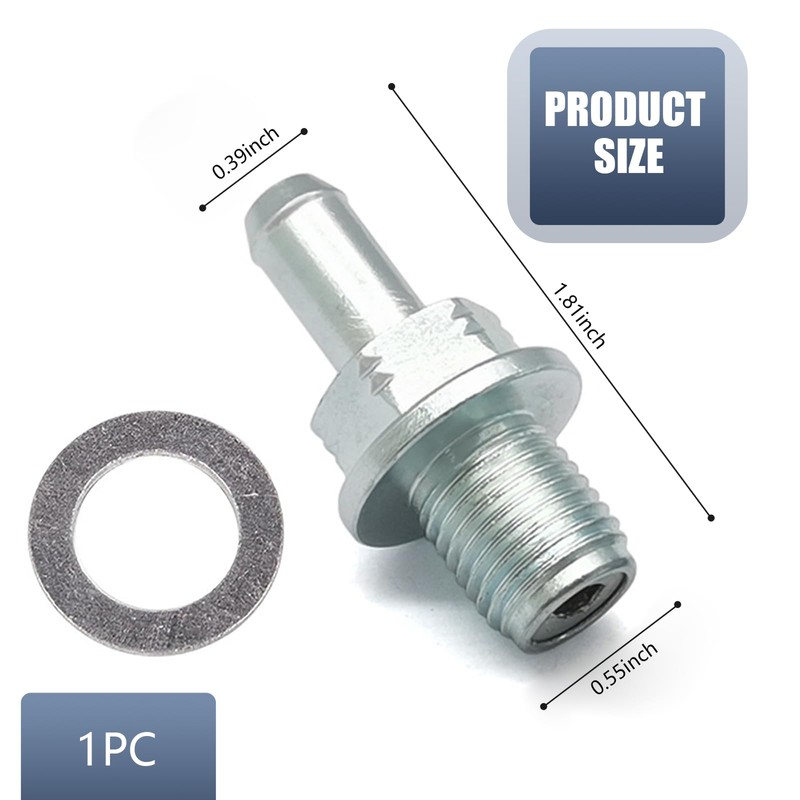 MOXRUQ 045-0357 PCV Valve with Gasket | 17130-PND-A01 OEM Replacement