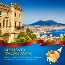 4 pack, L'Oro del Sud Pasta Capellini Non GMO, Vegan, Kosher Certified, and Imported From Italy, Premium Quality Product of Italy 16 Ounce (4 Pack)