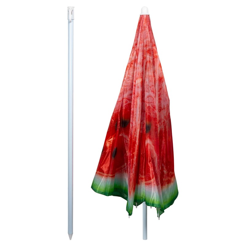 Truu Design 89022DC-MELON Summer Watermelon, 71 x 62 inches, Red