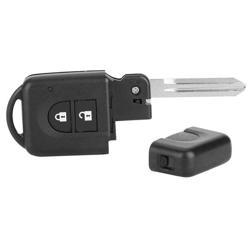 For Qashqai Car Key Shell 2-Button ABS Car Remote Key
