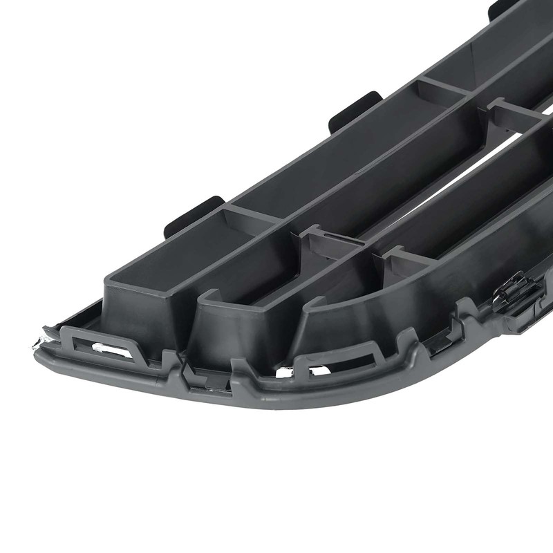 KARPAL Front Lower Bumper Grille w/Chrome Molding Trim Compatible with