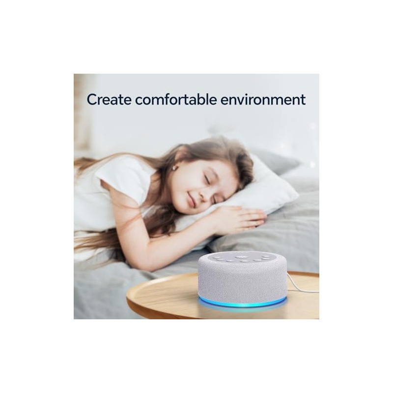 Sound Machine Night Light White Noise Brown Noise Machine 30