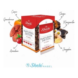 Natural Teatox Té Herbal 15 Sobres 10g C/u Shelo Nabel S1003