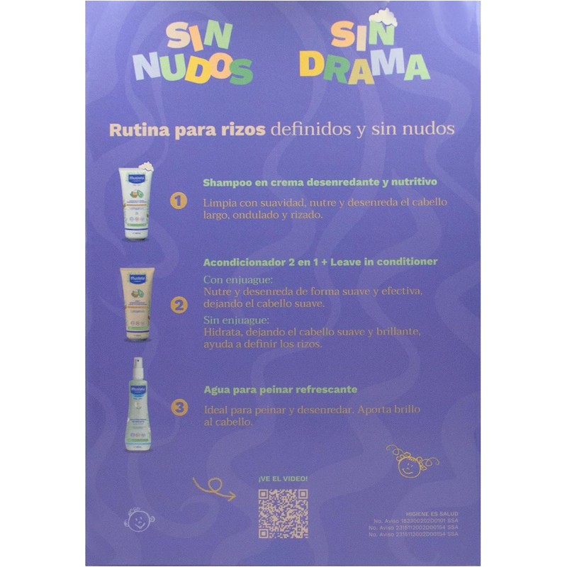 Mustela Pack Agua para Peinar