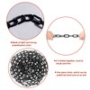 XZEIT 5M x 6mm Chain Link Fence, Plastic Fence Chain,