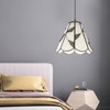 DOITOOL Ceiling Lamp Globe Farmhouse Lampshade Lighting Fixtures Cover Glass
