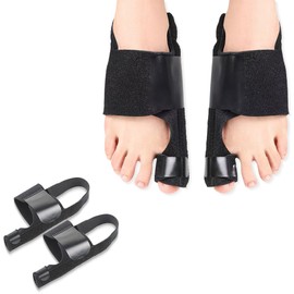 COYUN 2 x Hallux Valgus Correction Splint, Hallux Valgus Correction, Correction Splint, Non-Slip Bunion Toe Separator, Correction Bandage Socks Bunion Corrector for Men and Women, Toe Protection