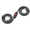 FIRMERST 1875W Outdoor Extension Cord with Switch Waterproof Black 10