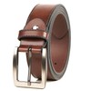 BelePala Big and Tall Belts for Men Brown Waist 64