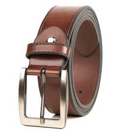 BelePala Big and Tall Belts for Men Brown Waist 64 & 66 Inch
