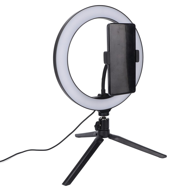 10 Inch Circle Fill Light Bright Dimmable LED Cellphone Round