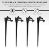 Christmas Light Stakes Universal Yard Lawn Holiday Light Stakes for