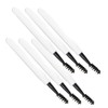 DOITOOL 6pcs Eyelash Brush with Lid Portable Eyebrow Mascara Applicator