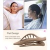 6 Pack Flat Hair Clips for Women Lay Down Claw