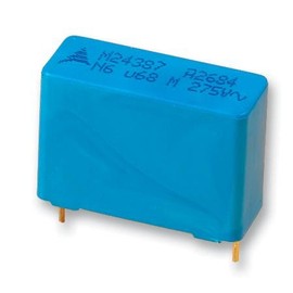EPCOS Class X2 Capacitor, 1.5uF, 305V AC, Film Capacitors, Noise Cancelling/Safety, 1 x Quantity - B32924C3155M