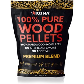 Kona Premium Blend Indoor Smoker Pellets - 2 lb Resealable Bag