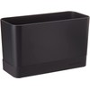 Brabantia 117503 Sink Organiser with Removable Tray, Dark Grey, 8.5