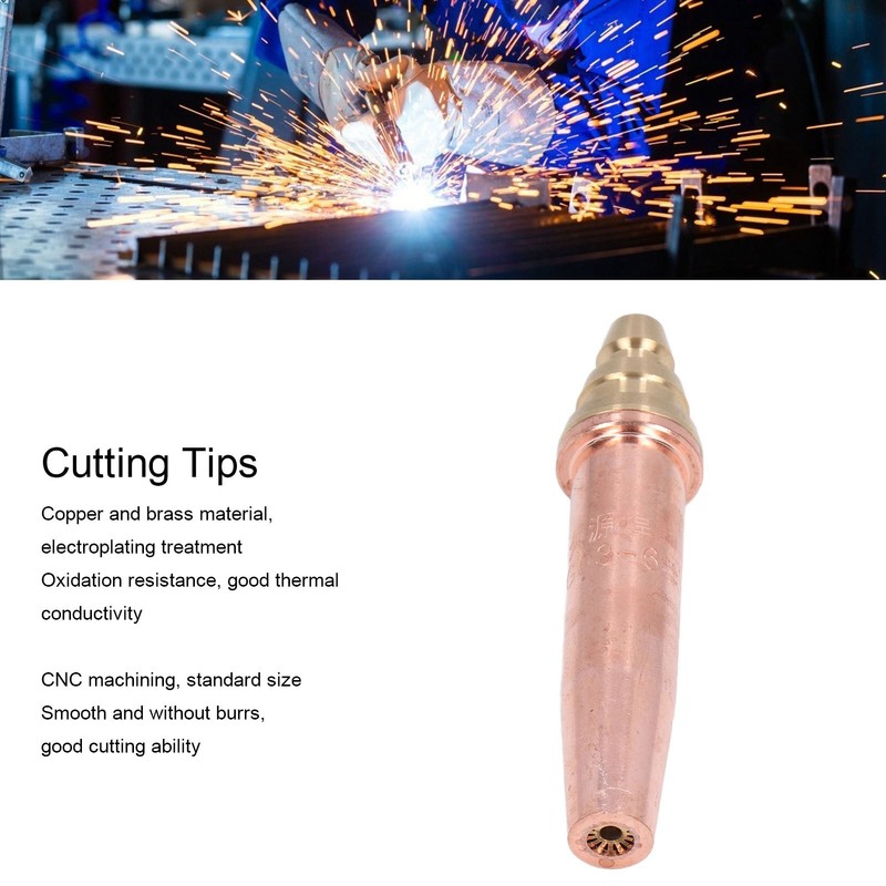 5PCS Cutting Tips Split Isobaric Propane Gas Welding Nozzles Machine