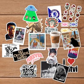 Sticker Pack 20 Baby Billy Go Outside Nerd Wylan Van ECK Six of Crows Medusa Year The Snake Paulaner Spezi Green Brigade