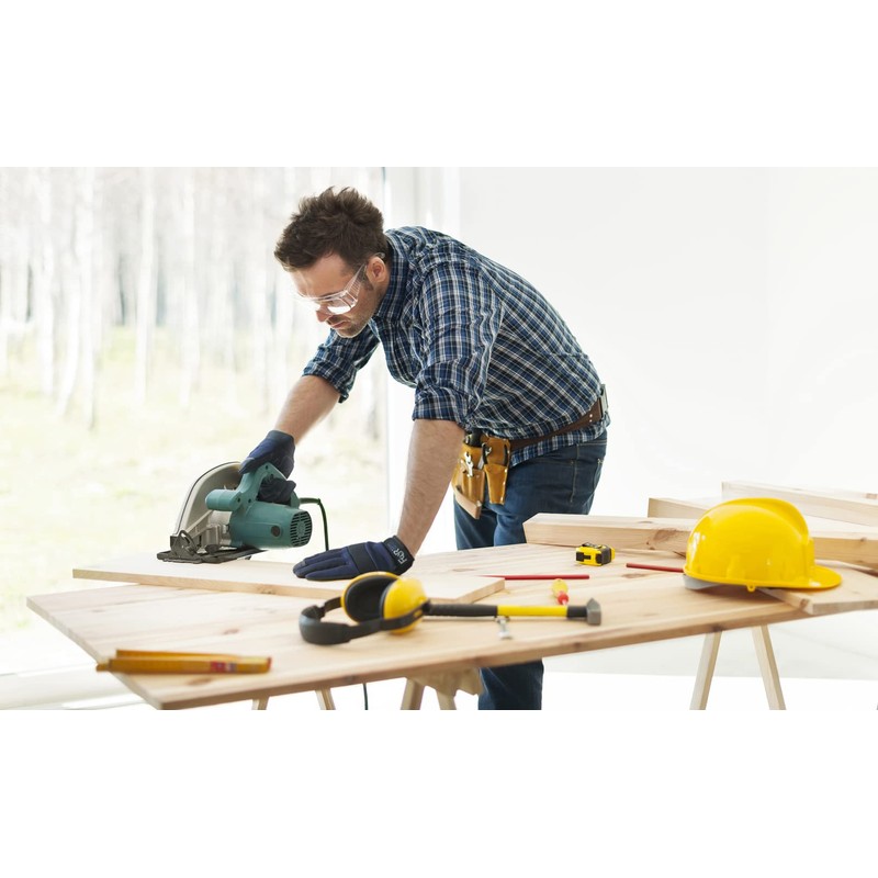 FOUR-AM Work Gloves Men & Women, Utility Mechanic Working Gloves