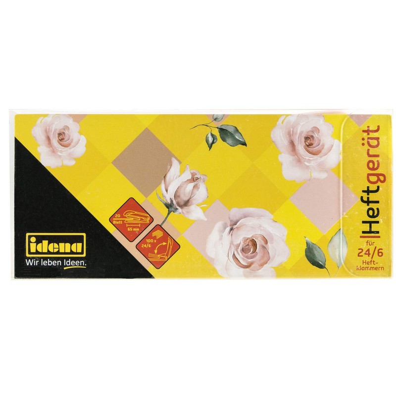 Idena 10421 - Stapler Rose Gold for Standard Staple Size