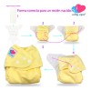 Pañal Ecologico Ecobaby Original Pack 20 Envio Full