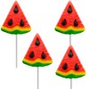 Fruidles Watermelon Shaped Lollipop, Mixed Fruit Flavor, Individually Wrapped, NET