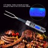 Digital BBQ Meat Thermometer Fork BBQ Fork with LCD Display