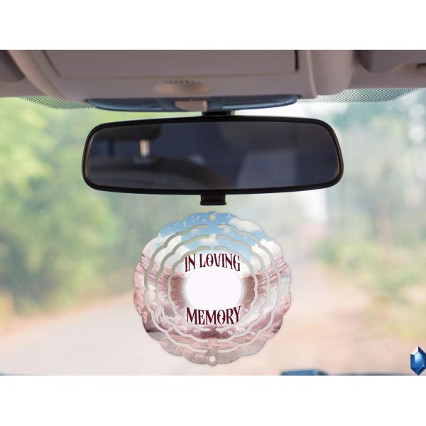 Unbranded In Loving Memory 3inch Wind Spinner Your Loved One