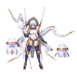 SKYTUBE DarkAdvent Krakendress Rania DX Ver.1.2, Total Height: Approx. 6.3 inches (160 mm), Non-Scale Plastic Kit