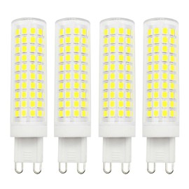 LIENNGKE G9 Led Light Bulb 100W Halogen Equivalent Daylight White 10W 6000K 1000 Lumen AC 110v 120v Bedroom Lamp Pack of 4